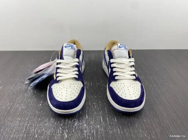 Rep MAX SCOTT X JORDAN 1 CUSTOM AIR TRAVIS DM7866-808 0605